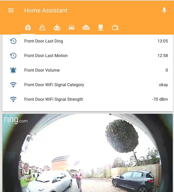 Ring Doorbell Home assistant "Error while setting up platform ring